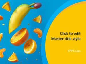 Colorful Fruits Presentation Template