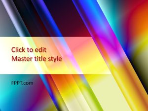 Colorful PowerPoint Background