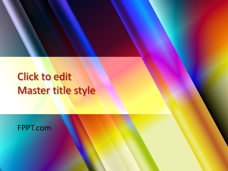 Colorful PowerPoint Background