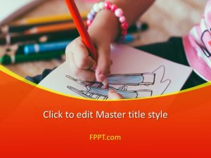 Coloring Book PowerPoint Template