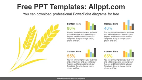Column Charts PowerPoint Diagram