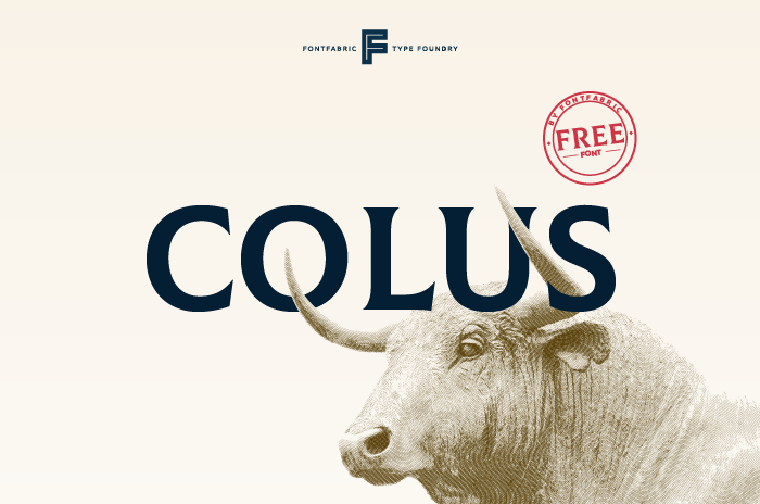 Colus Typeface