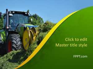 Combine Harvester PowerPoint Template