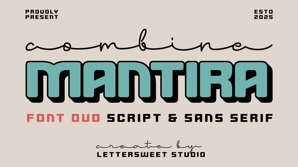 Combine Montira Font Duo › Fontesk