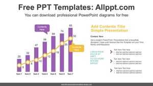 Combo Bar Line Chart Diagram Template
