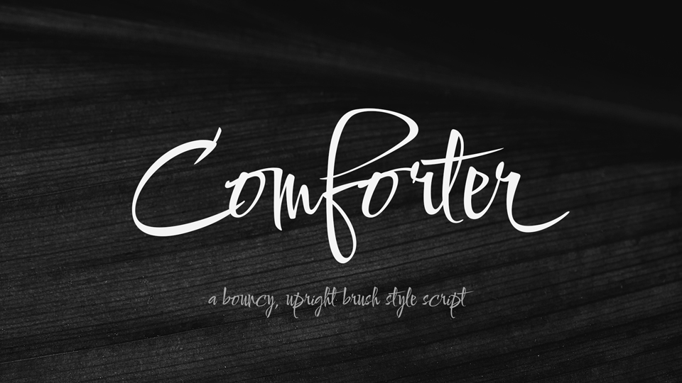 Comforter Script Font › Fontesk
