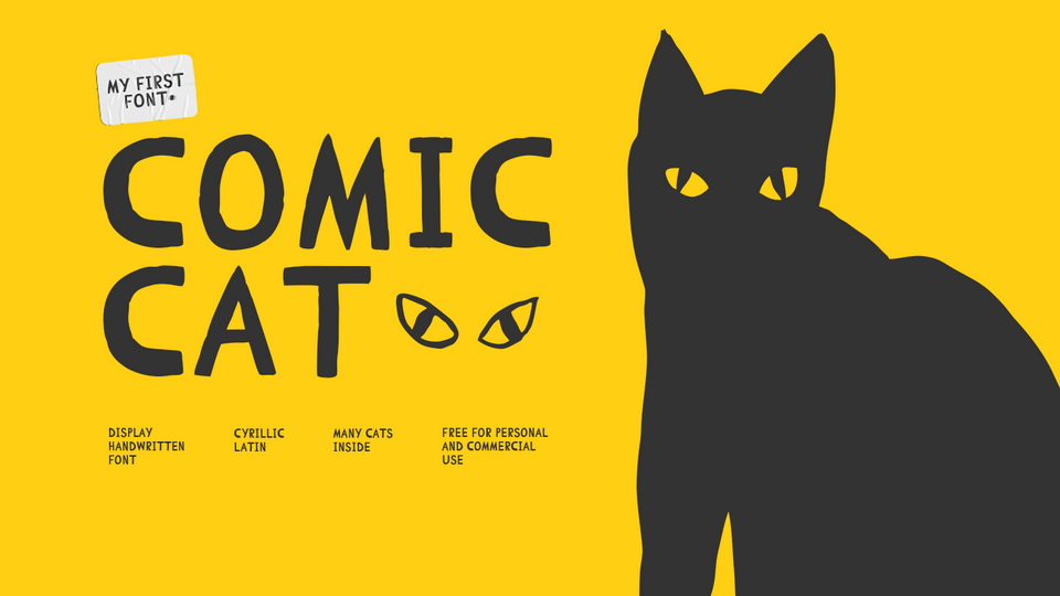 Comic CAT Font › Fontesk