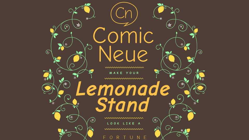 Comic Neue Font Family › Fontesk