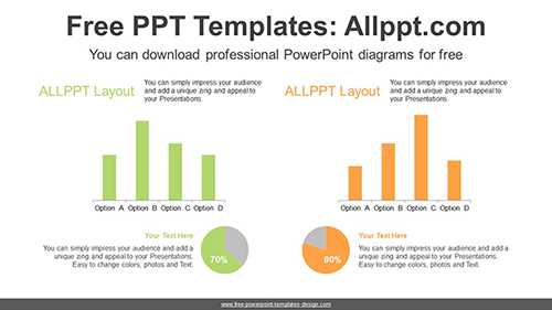 Comparative Complex Chart PowerPoint Diagram