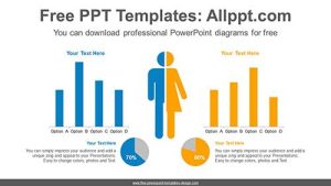 Comparative Mix Chart PowerPoint Diagram