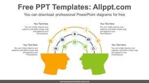 Compare Ideas PowerPoint Diagram