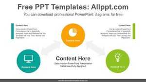 Compare Two Circles PowerPoint Diagram