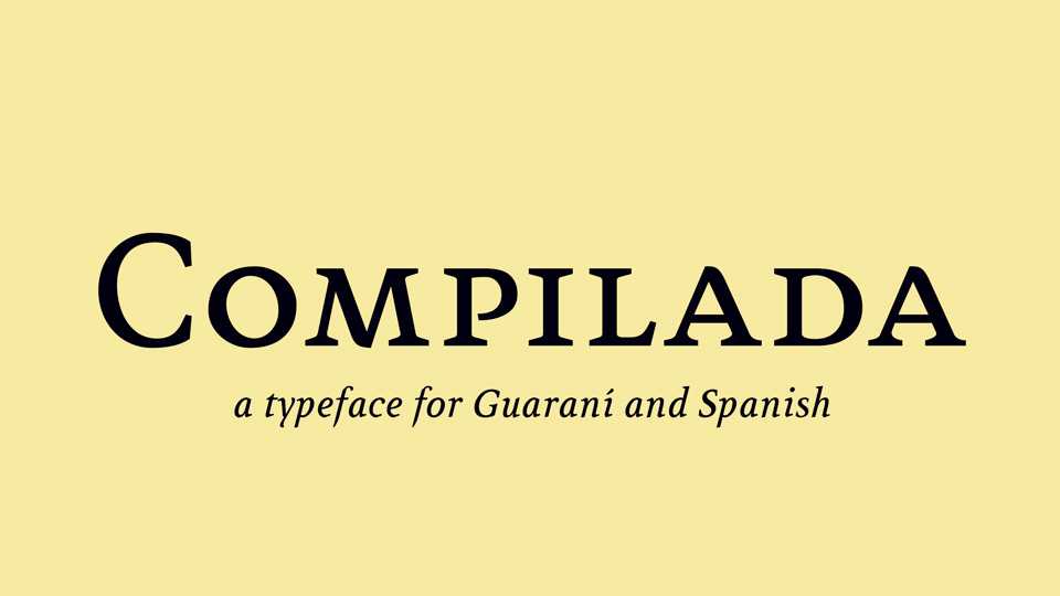Compilada Font Family › Fontesk