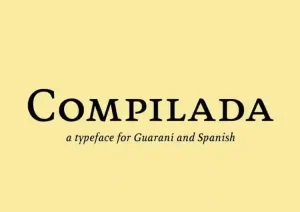 Compilada Serif Font