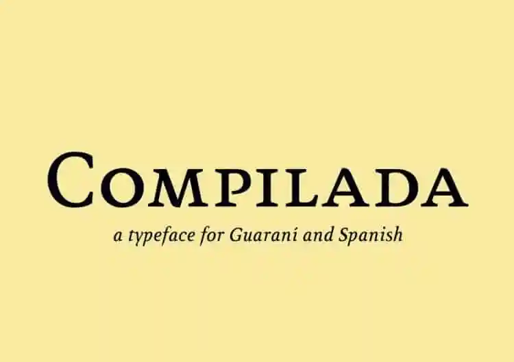 Compilada Serif Font