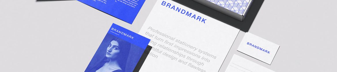 Complete corporate stationery mockup