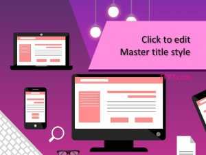 Computer Illustration PowerPoint Template