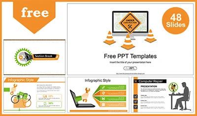 Computer Repair PowerPoint Templates