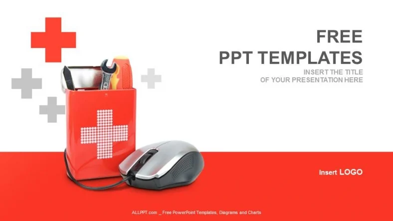Computer Repairs-Business PPT Templates