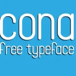 Cona Typeface - Fonte Grátis Cona Typeface