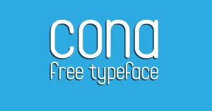 Cona Typeface
