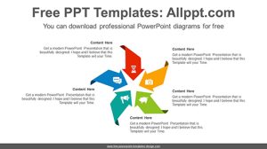 Concentrated arrow PowerPoint Diagram Template