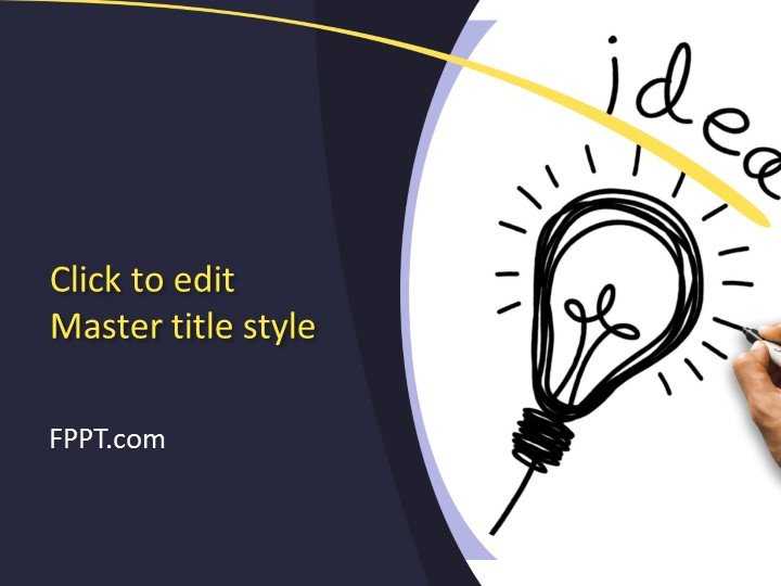 Concept Development Process PowerPoint Template
