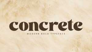 Concrete Font › Fontesk
