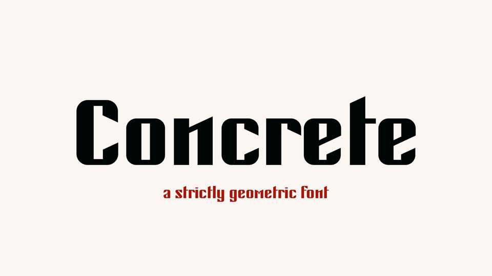 Concrete Font › Fontesk
