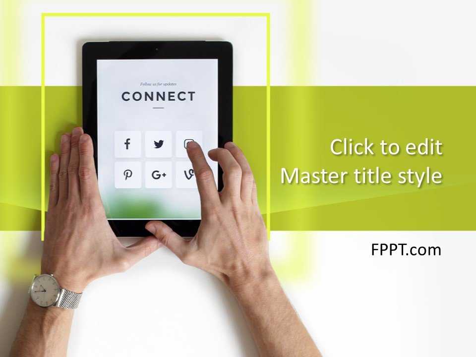 Connect PowerPoint Template