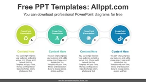 Connected Circles PowerPoint Diagram Template
