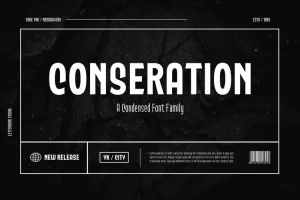 Conseration Font