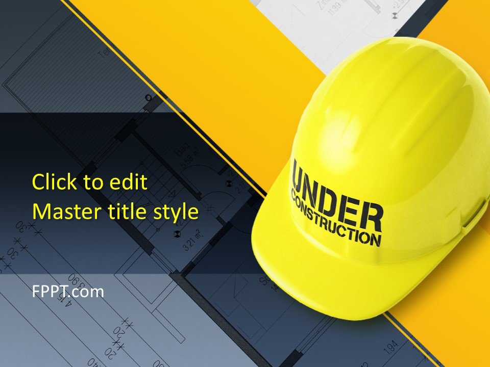 Construction PowerPoint Template