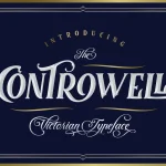 Controwell Victorian Typeface - Fonte Grátis Controwell Victorian Typeface