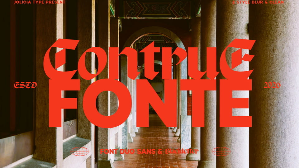 Contrue Fonte Font › Fontesk