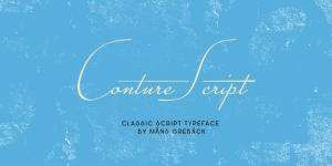 Conture Script Font