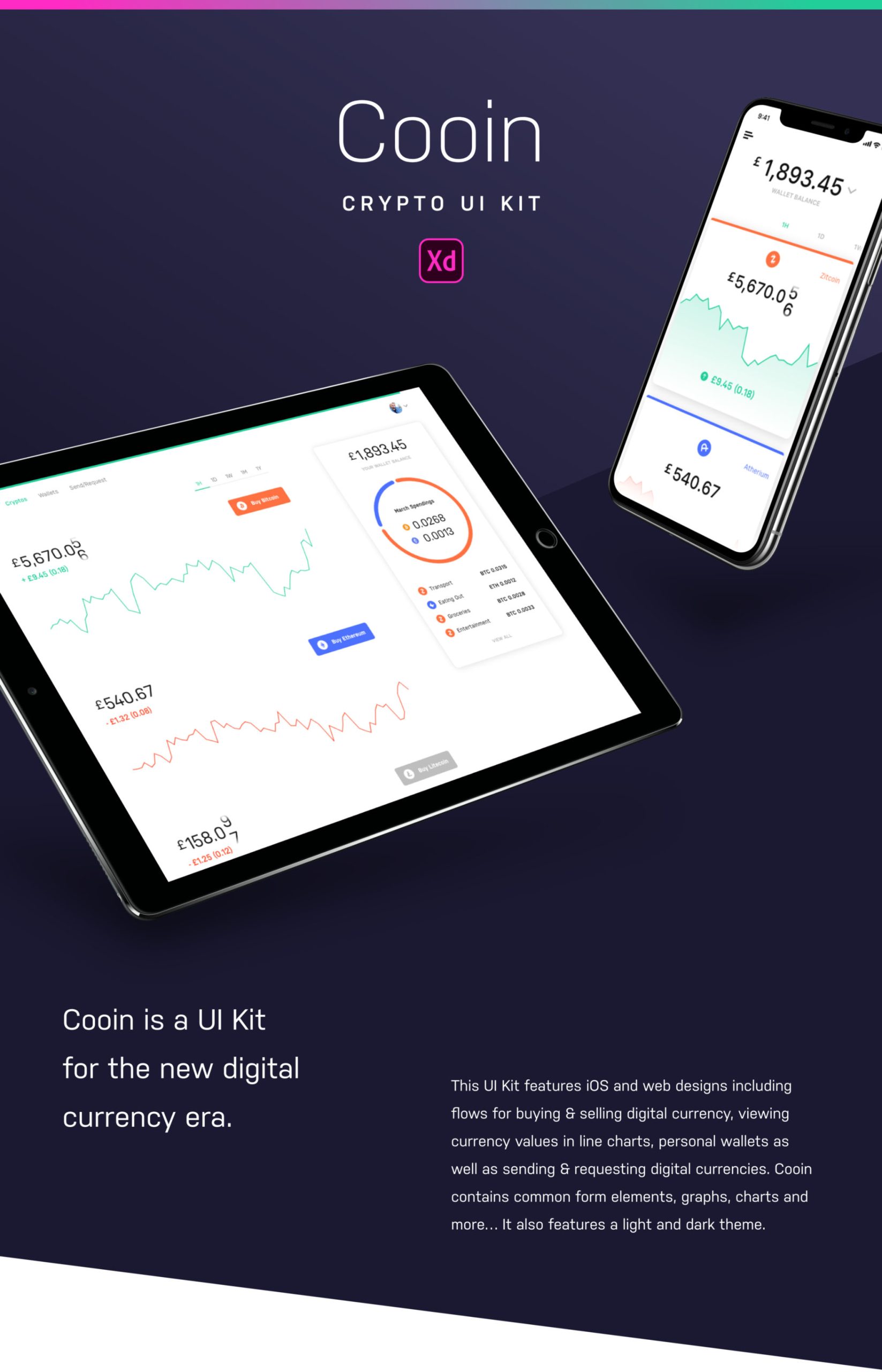Cooin Crypto Free Ui Kit