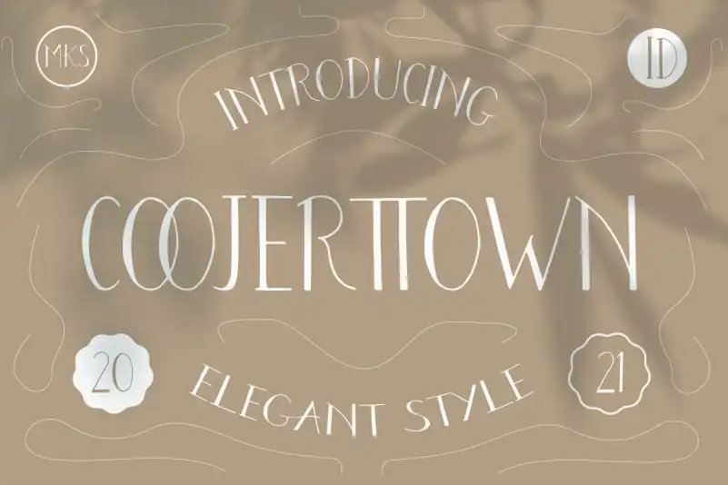 Coojertown Display Font