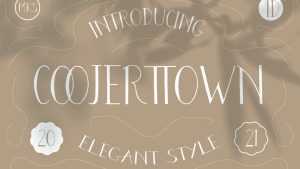 Coojertown Font › Fontesk