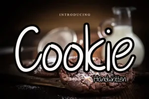 Cookie Display Font
