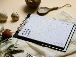 Cooking Notebook Mockup