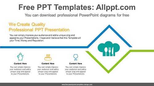 Cooking Tool Icon PowerPoint Diagram