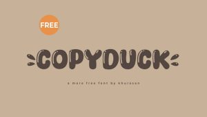 Copyduck Font › Fontesk
