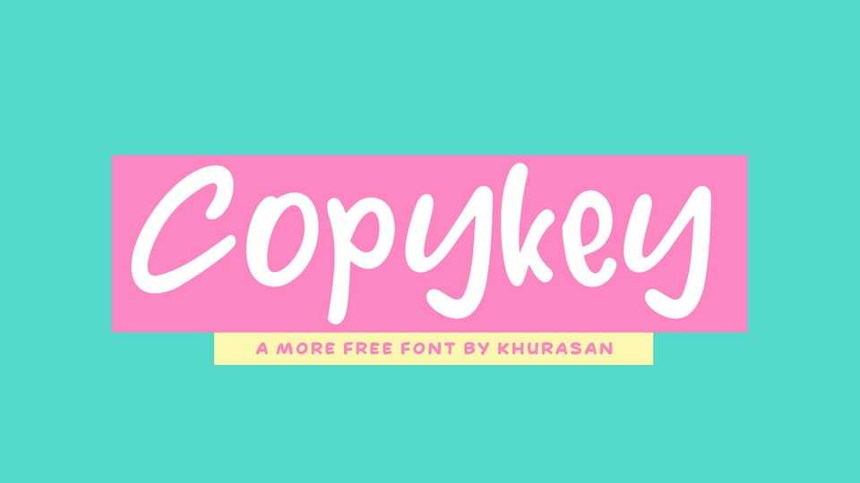 Copykey Font › Fontesk