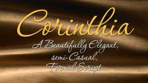Corinthia Font › Fontesk