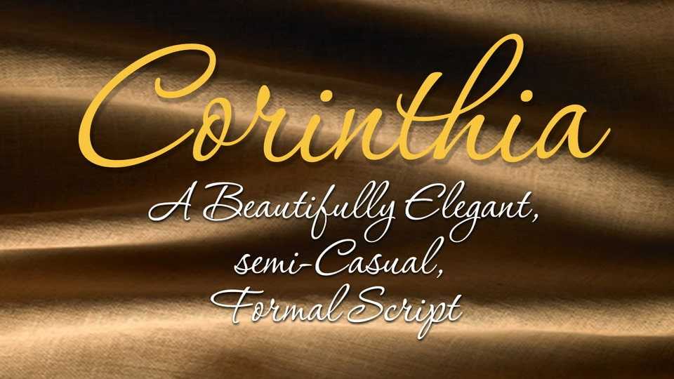 Corinthia Font › Fontesk