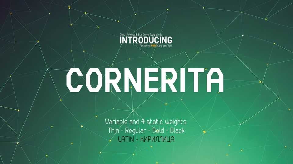 Cornerita Font › Fontesk