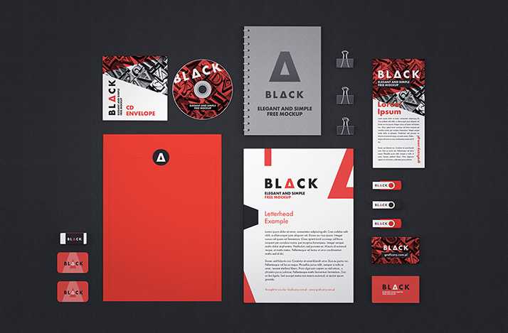 Corporate identity mockup