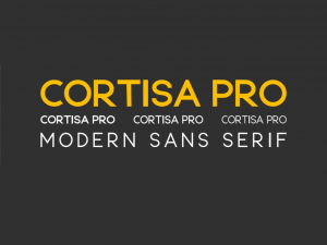 Cortisa Pro Font