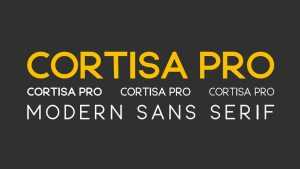 Cortisa Pro Font Family › Fontesk